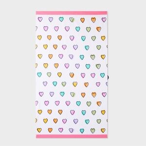 Roller Rabbit Target wave beach Towel with Multicolor Heart
